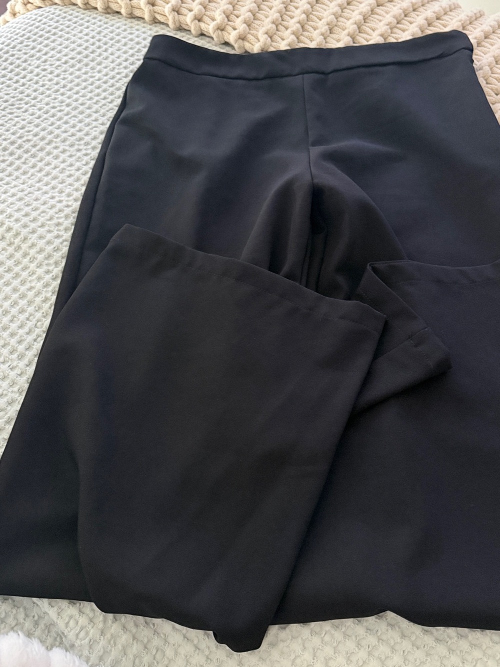 SHEIN Black Wide Leg Pants